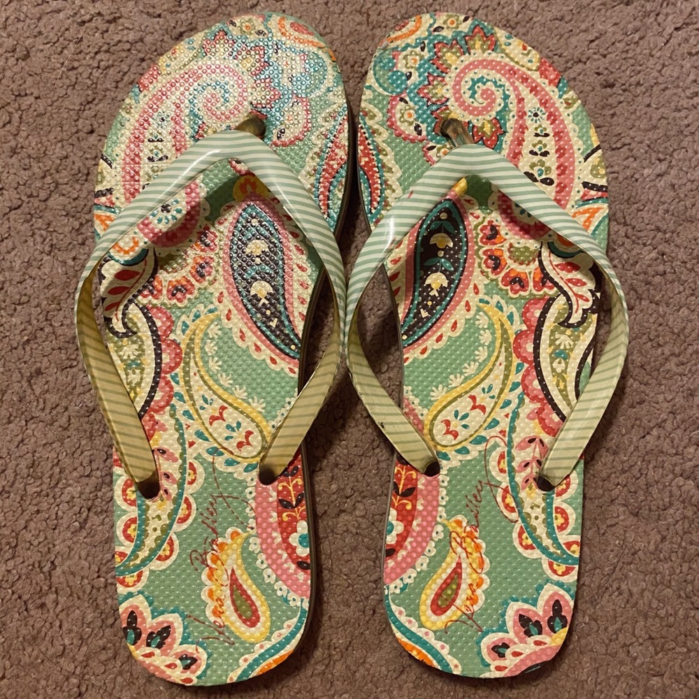 vera bradley women’s flip flops